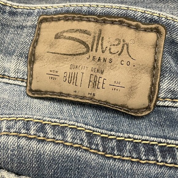 Silver Capri Jeans Size 28 - Picture 6 of 8